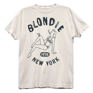 Blondie Debbie Harry T-Shirt 1970s Concert Graphic Tee Retro New York Rock Shirt
